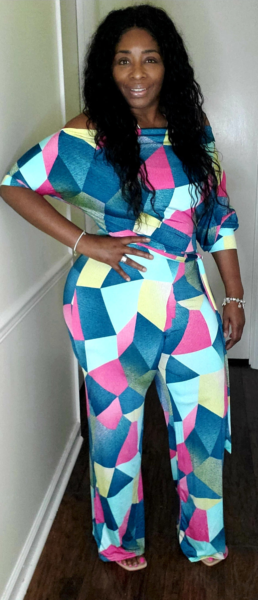 Pops of Color Jumpsuit