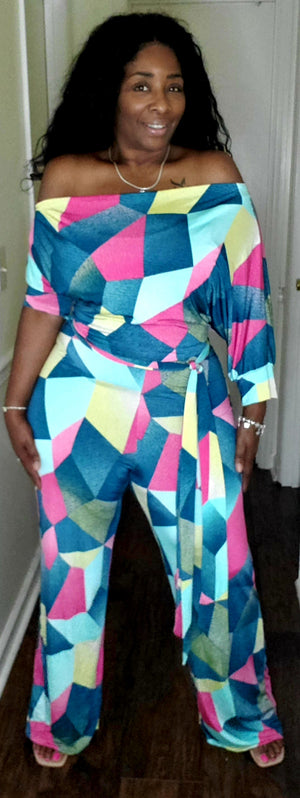 Pops of Color Jumpsuit