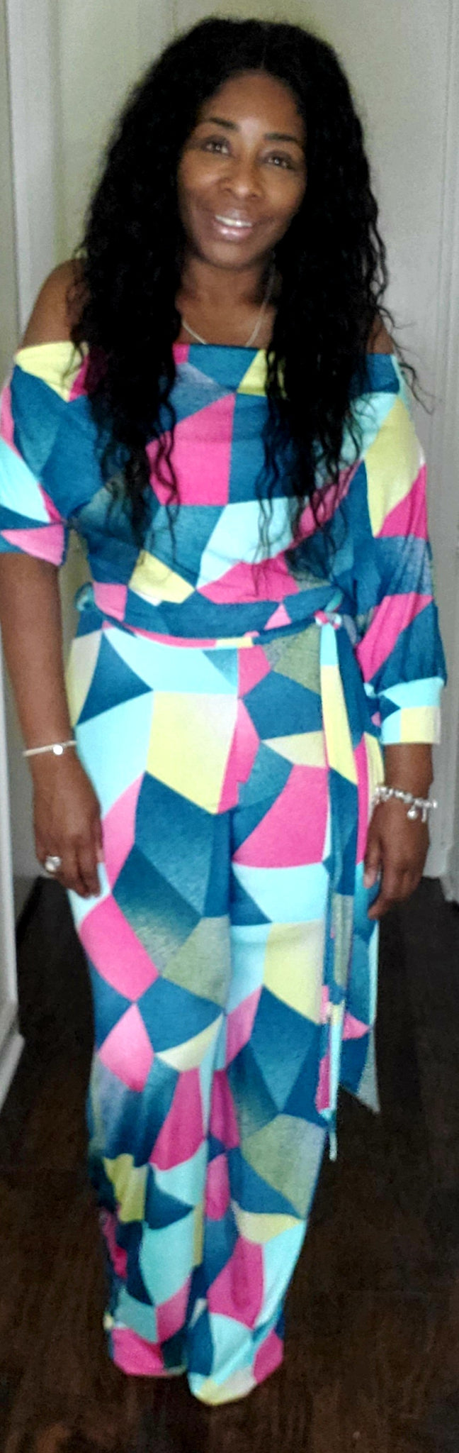 Pops of Color Jumpsuit