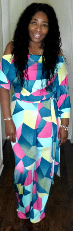 Pops of Color Jumpsuit