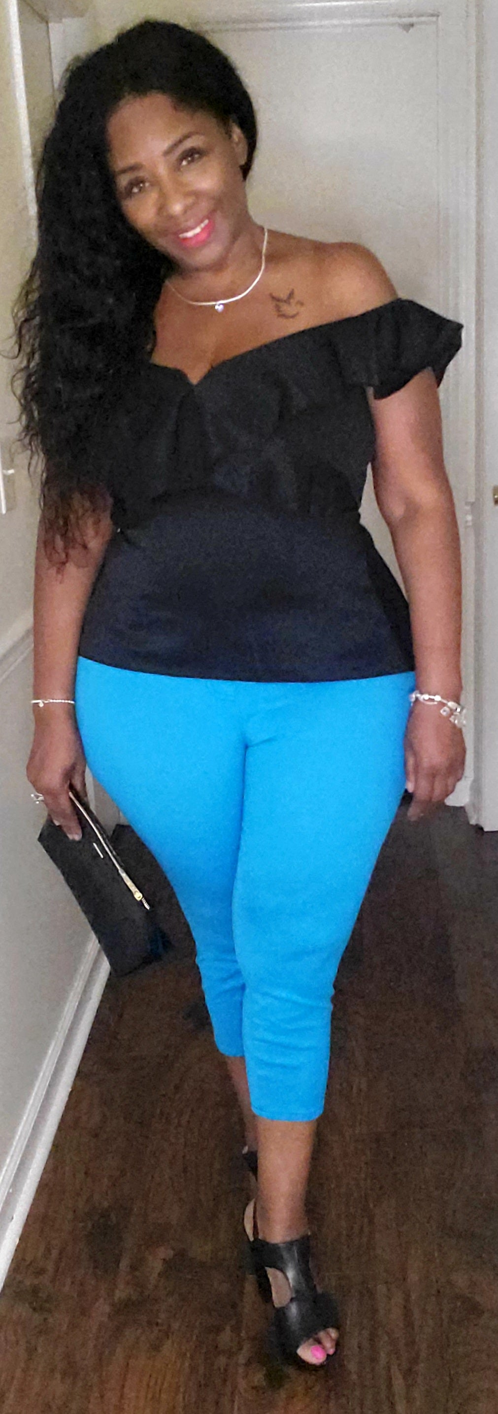 Nice and Sweet Off the Shoulder Shirt