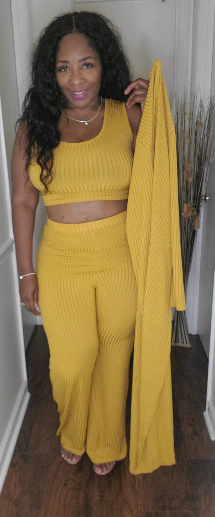 Mustard Cover Girl Set