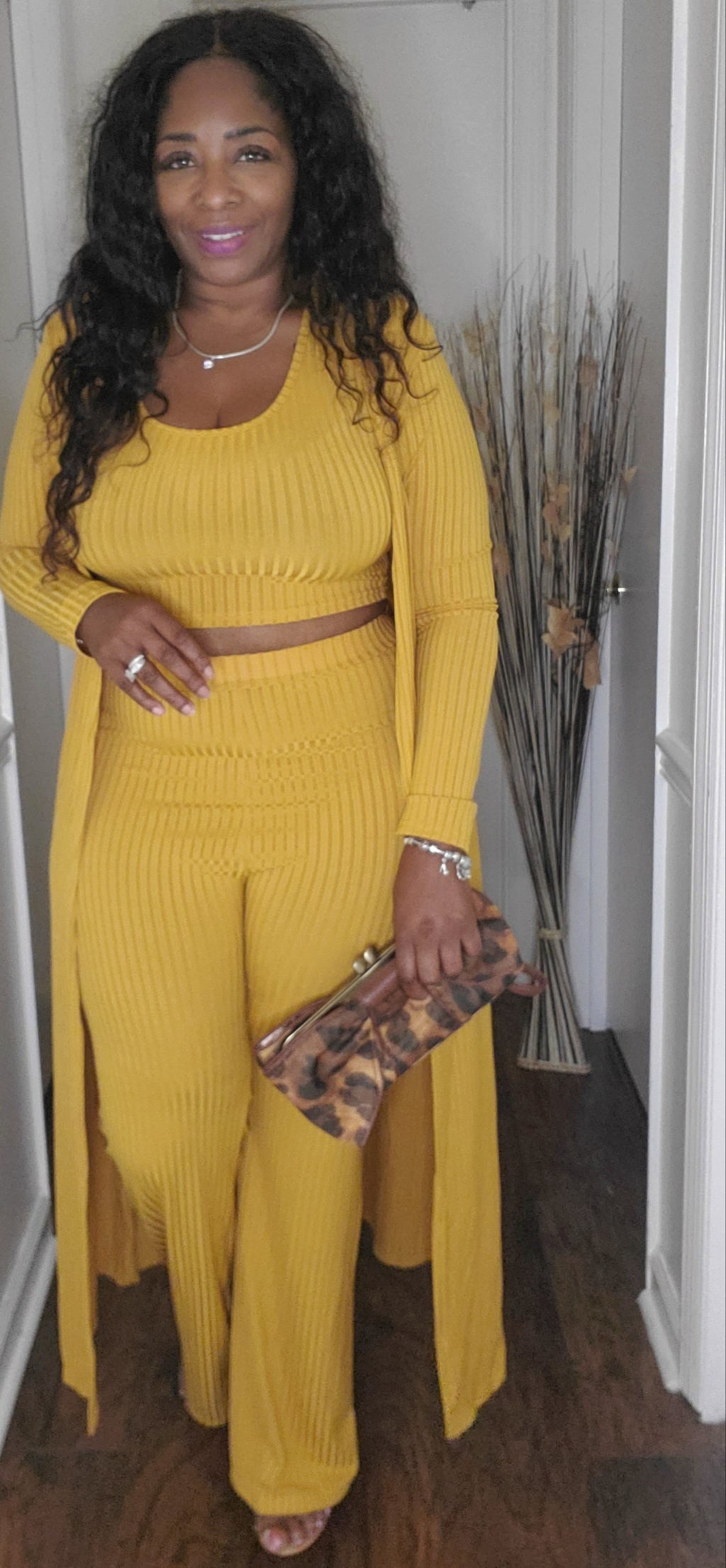 Mustard Cover Girl Set
