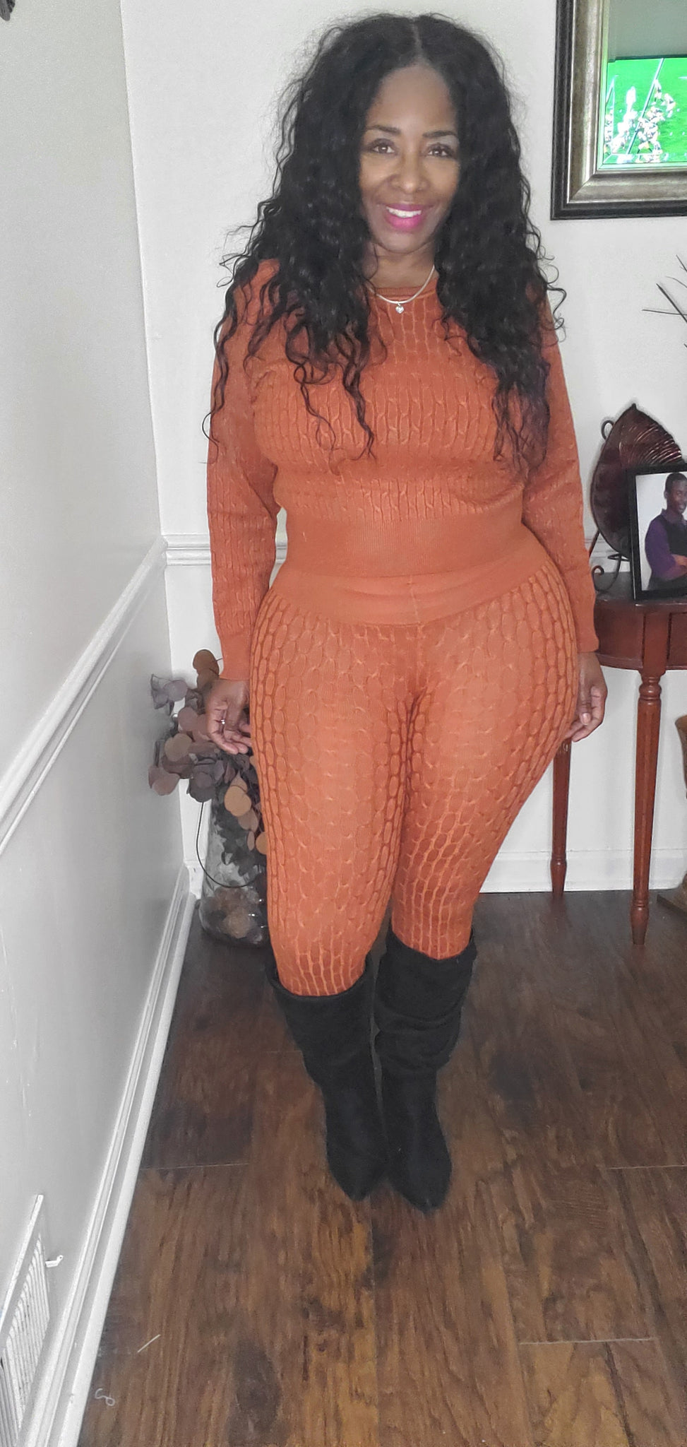 "No Sweat" Sweater Pant Set