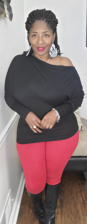 Don't Think Twice Off the Shoulder Top