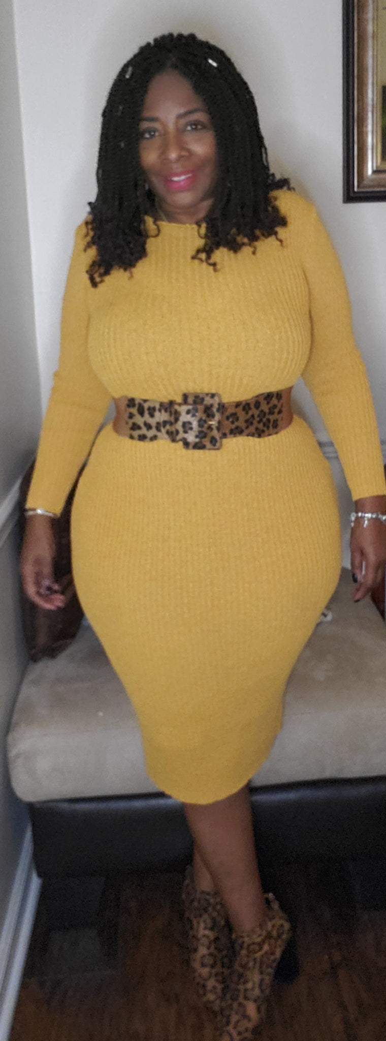 The Sunday Morning Sweater Dress
