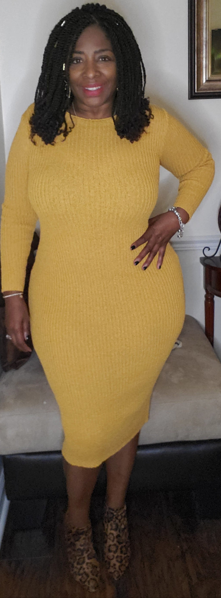The Sunday Morning Sweater Dress