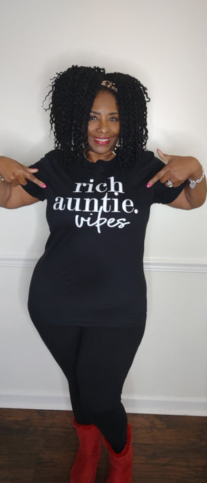 Rich Auntie Vibes Top